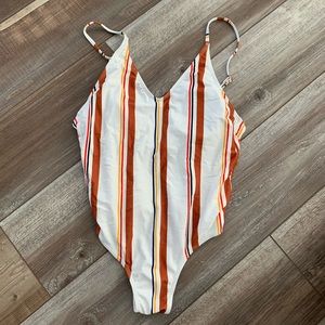 Striped Swimsuit